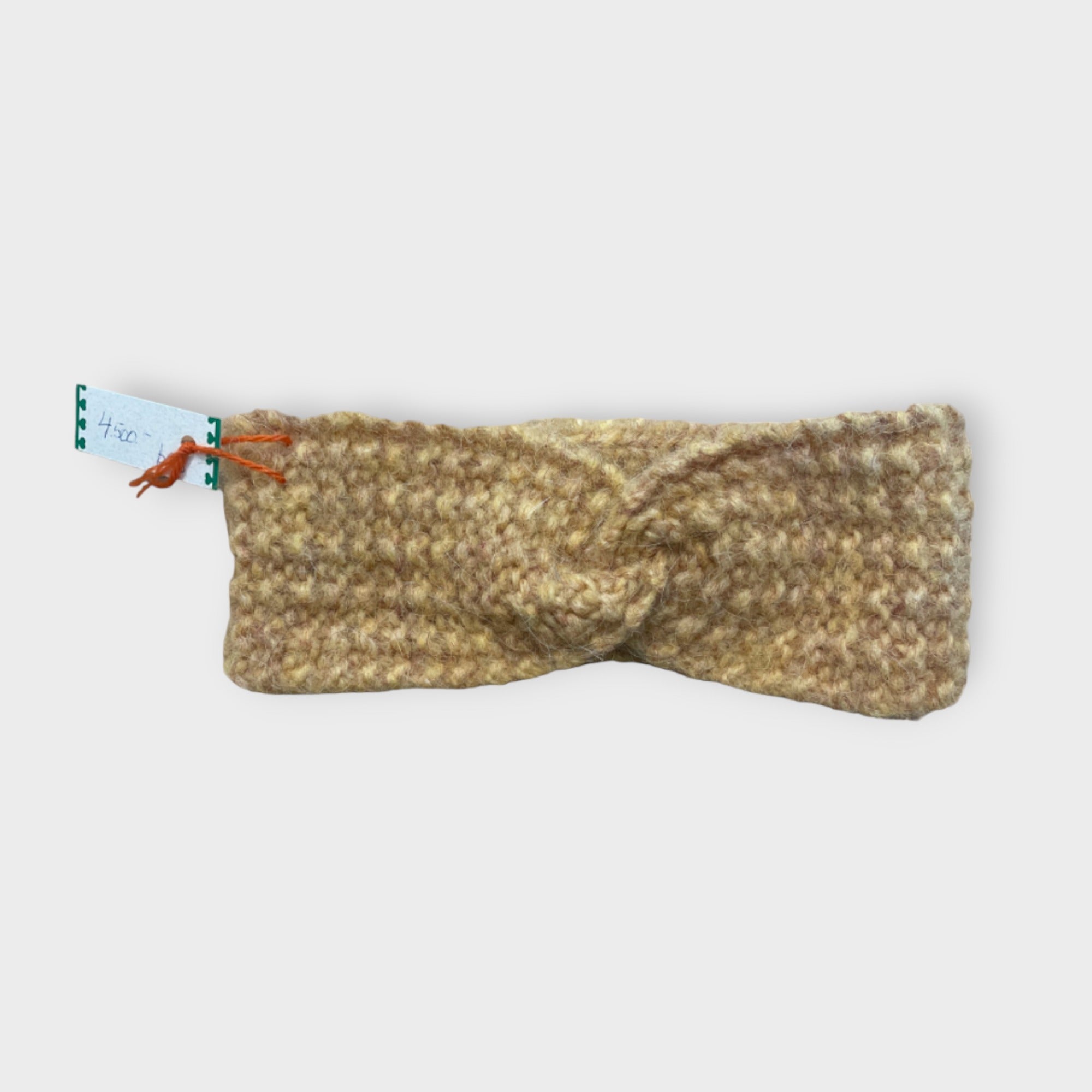 Woolen head band by Þóra Ben with a knot Woolen head band by Þóra Ben with a knot